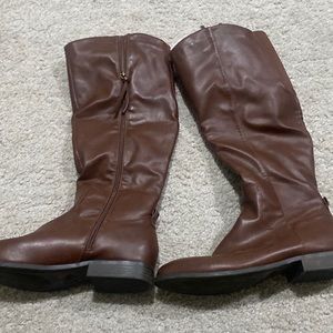 Target Brown Riding Boots sz 12